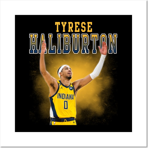 Tyrese Haliburton Wall Art by Bojes Art